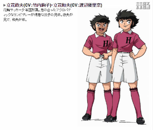 文艺复兴 系列4月番 足球小将 新作动画第二弹追加声优公开
