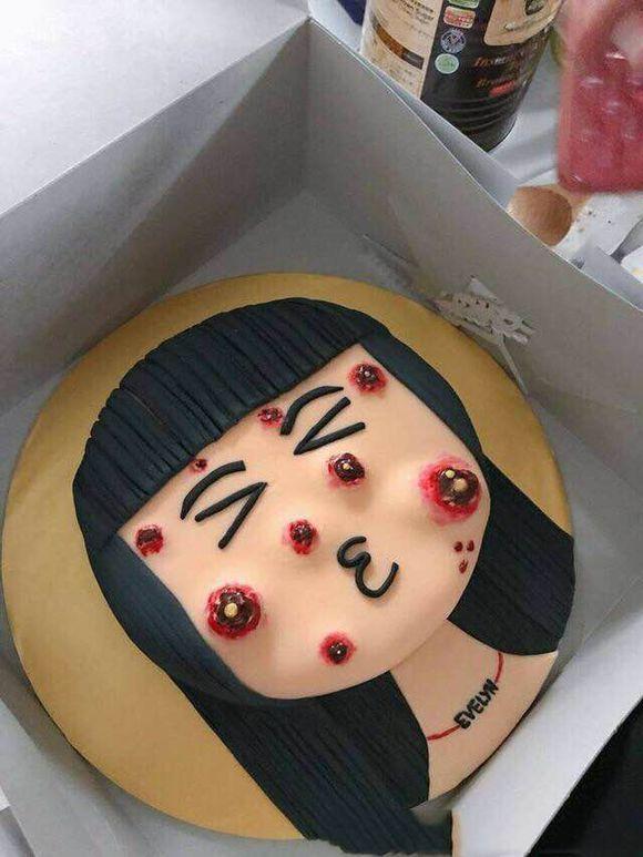 可怜的生日蛋糕图片图片