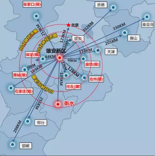 交通區位明顯,東西向以後高鐵線路連接河北省會石家莊,滄州黃驊港等