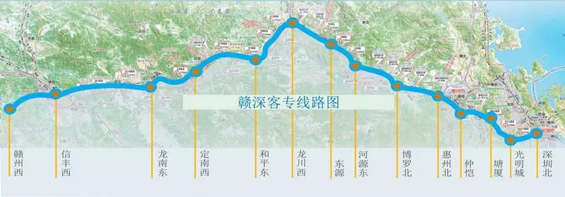 湛江人这份广东省最全高铁线路图请收好