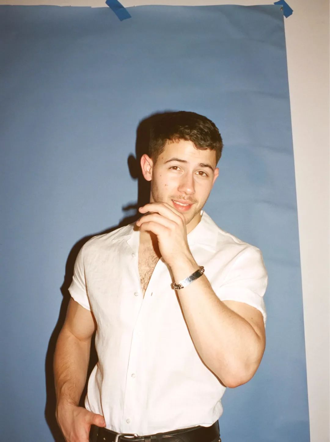 nick jonas 飞机图片