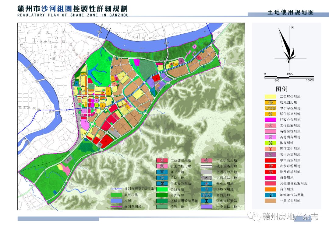 赣州沙河最新规划图图片