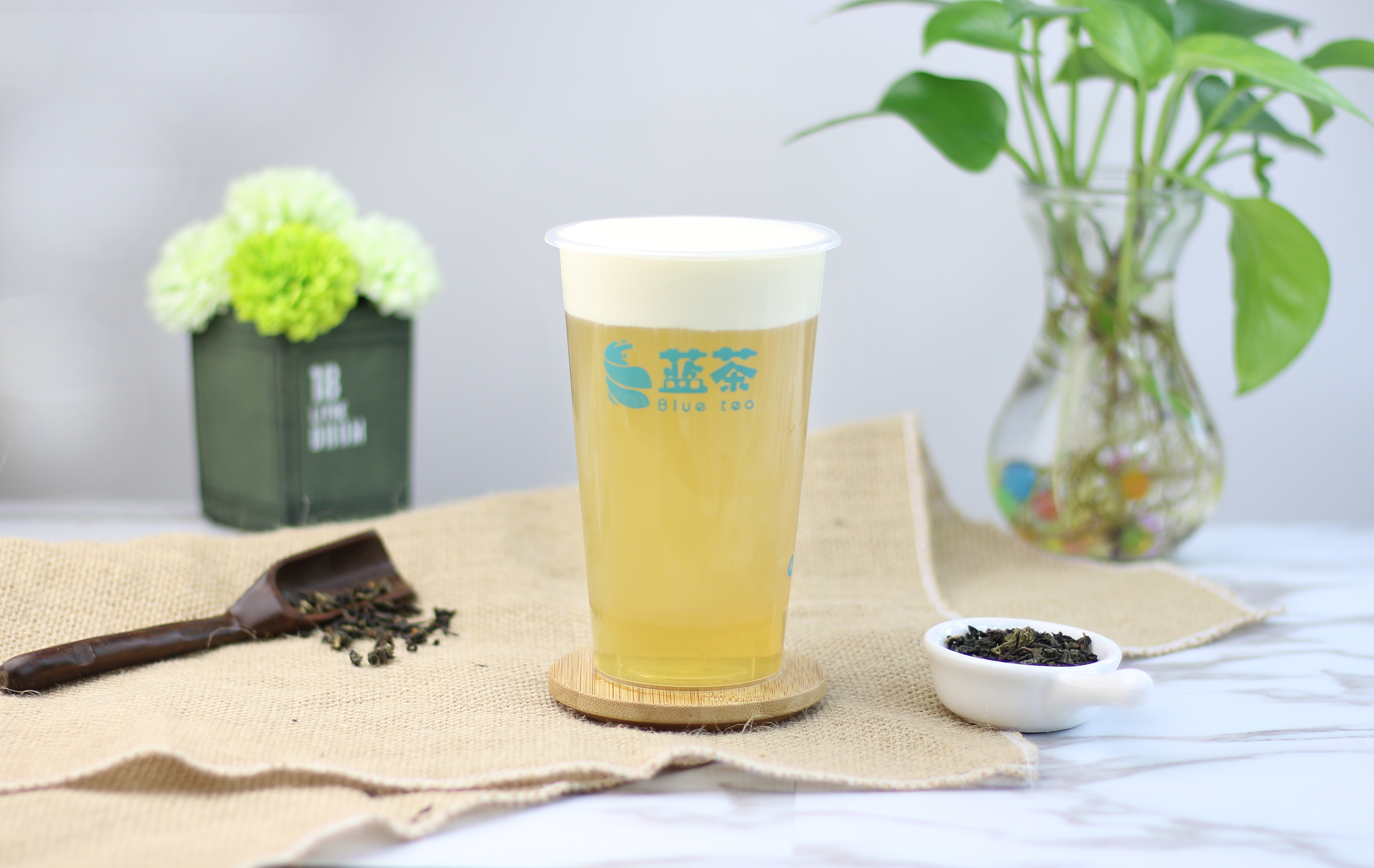 蓝茶茶饮奶盖茶系列专辑