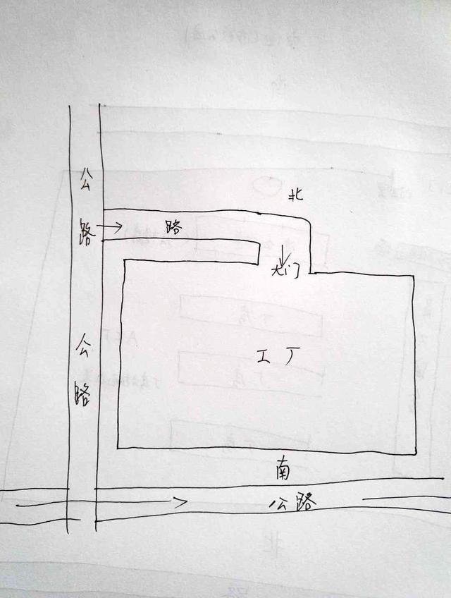 三叉路口房子图解图片