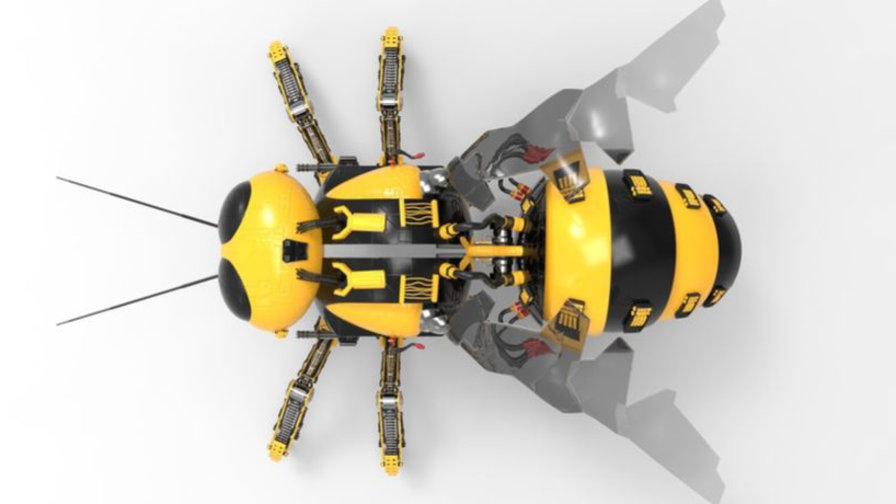 机器人蜜蜂沃尔玛策划全球授粉