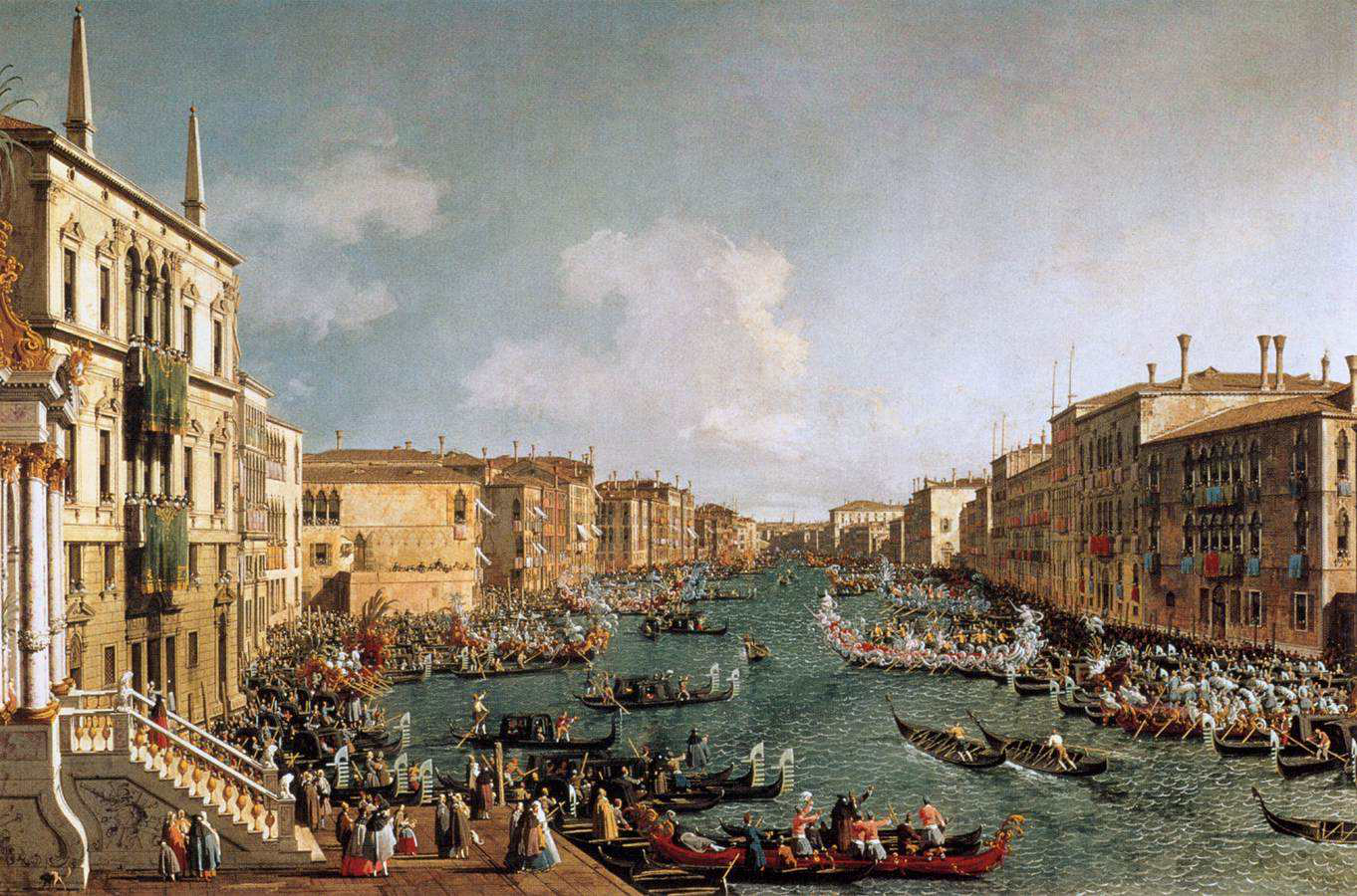 威尼斯船歌背景图片