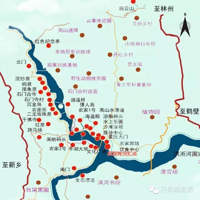 株洲万丰湖地图图片