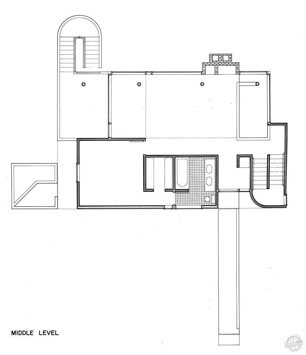 史密斯住宅透视图图片