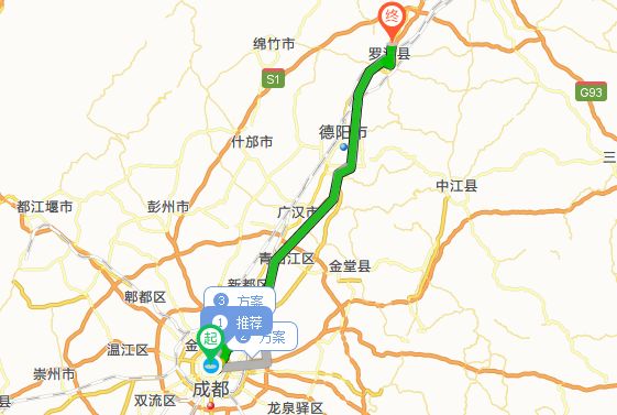 德阳汽车北站地图图片