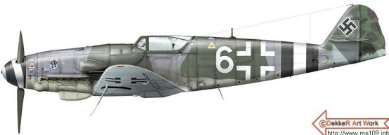 D系bz战术王者 浴血长空 Bf 109k即将登场