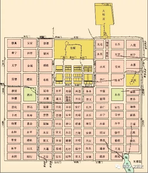 洛阳长安地图图片