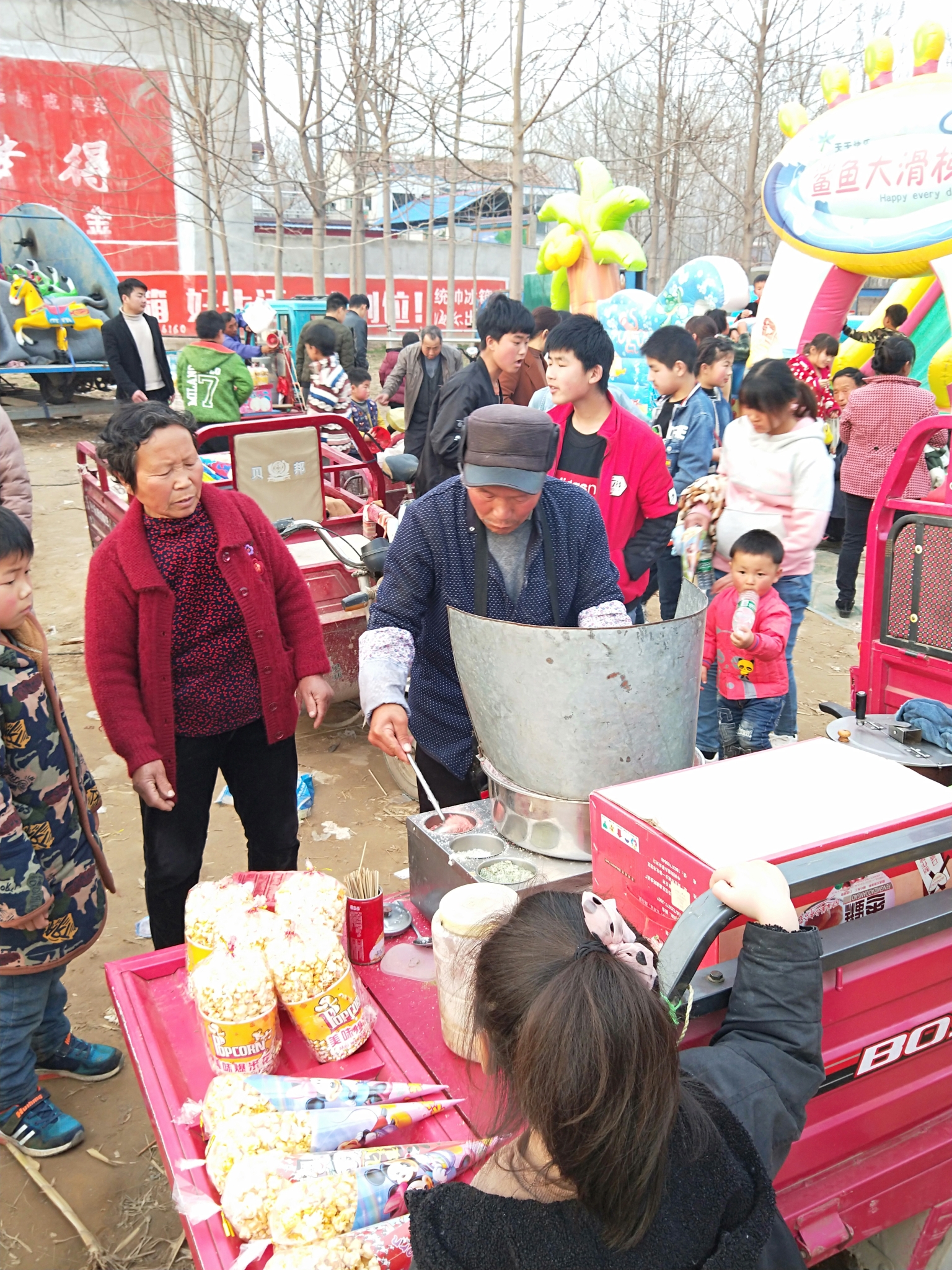 豫东农村的风俗文化庙会