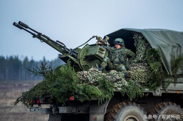 外型上和德國的flakpanzer自走防空炮非常類似,索敵雷達,追尾裝置配置