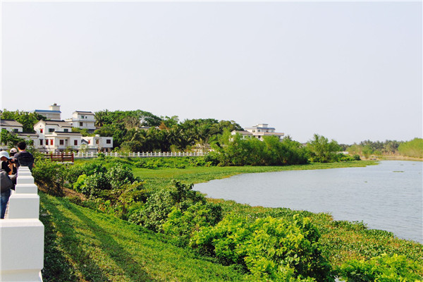 沙美村沙美村:呵護紅樹林 助農旅融合沙美村位於瓊海市博鰲鎮南面