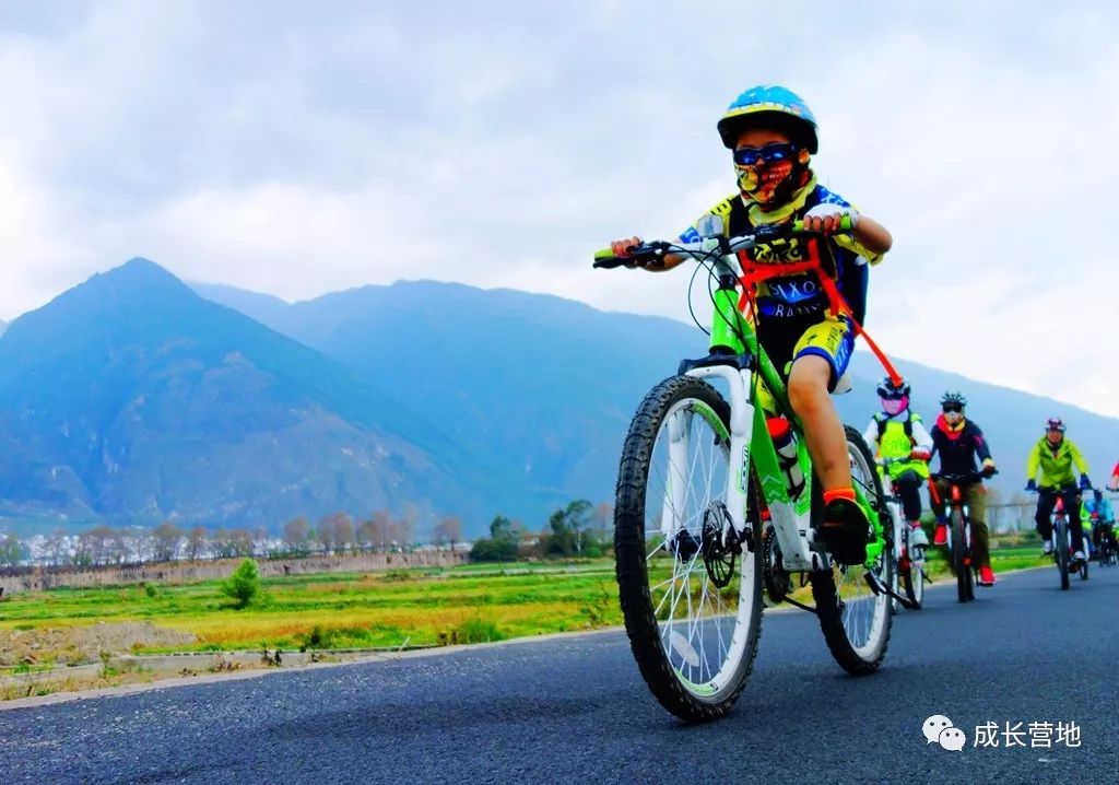 青少年長距離騎行第一站成長之星必修課110km 環洱海