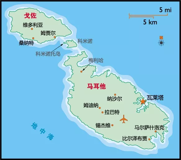 马耳他面积人口_马耳他地图(2)