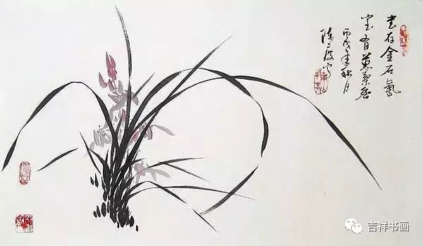 花中四君子:梅蘭竹菊