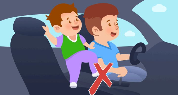 幼儿乘车危险行为图片图片