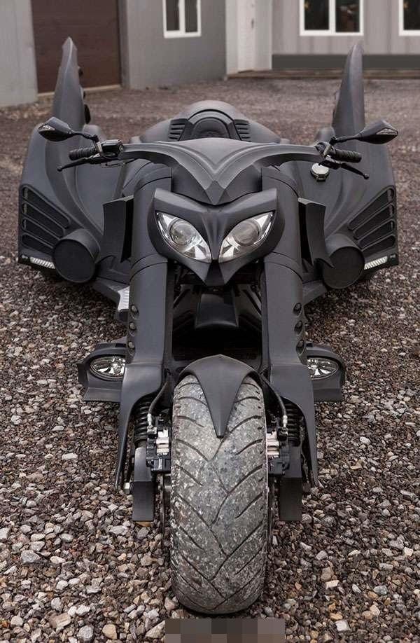 蝙蝠侠摩托车设计图图片