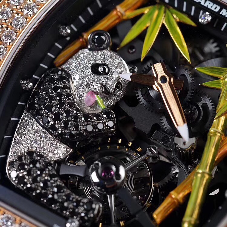 理查德米勒熊猫手表图片
