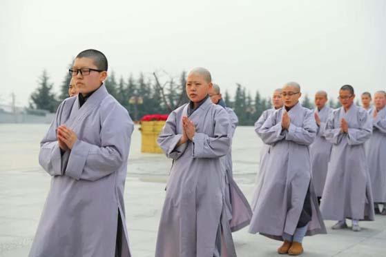 法门寺佛学院女众部图片