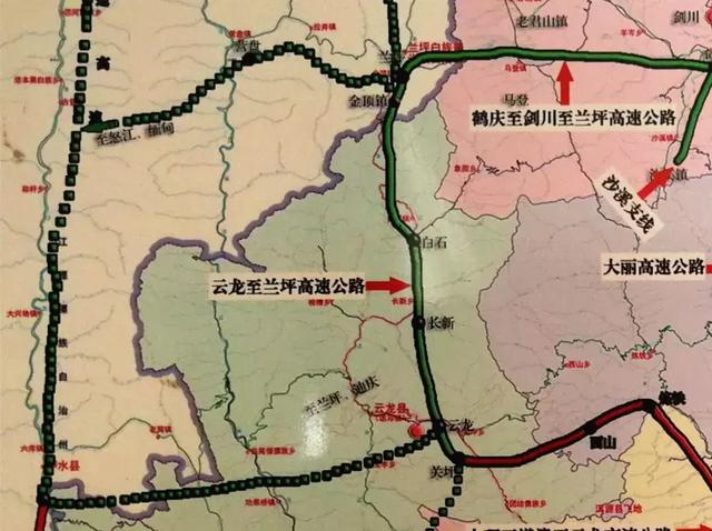 弥渡高速公路规划图片