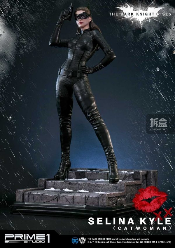 prime1studiodc电影蝙蝠侠黑暗骑士崛起猫女catwoman13雕像