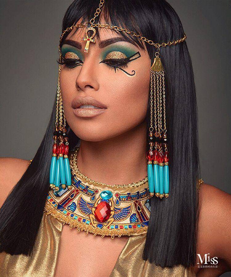 埃及艳后妆面特点图片