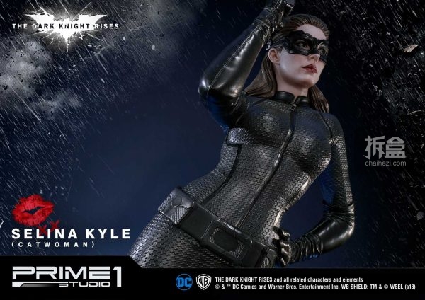 prime1studiodc电影蝙蝠侠黑暗骑士崛起猫女catwoman13雕像