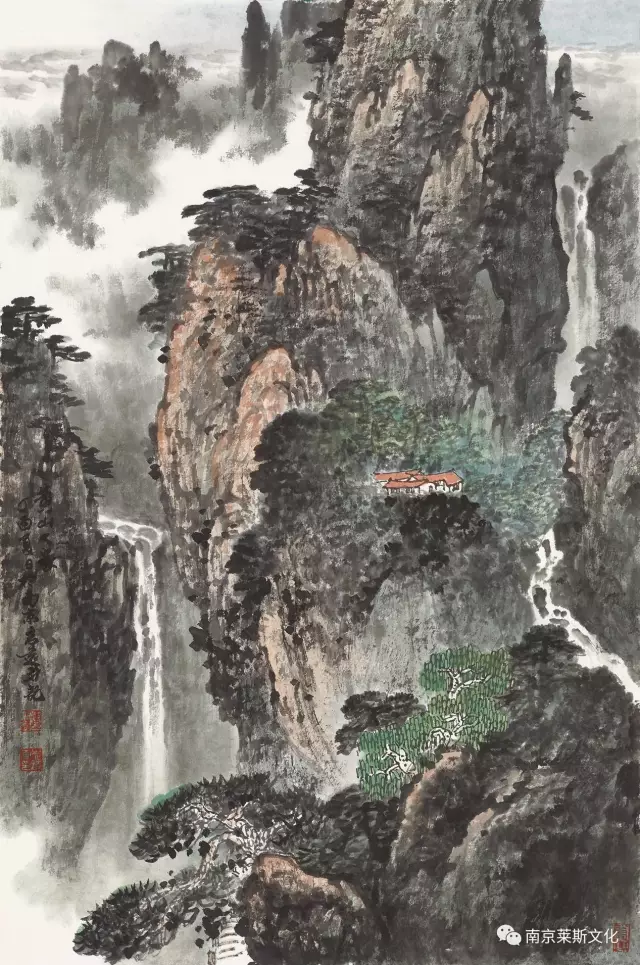 卢志远山水画作品图片