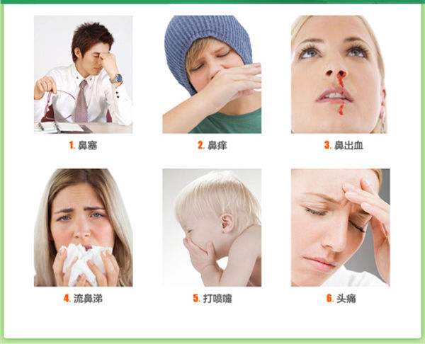 各种鼻炎的症状图片图片