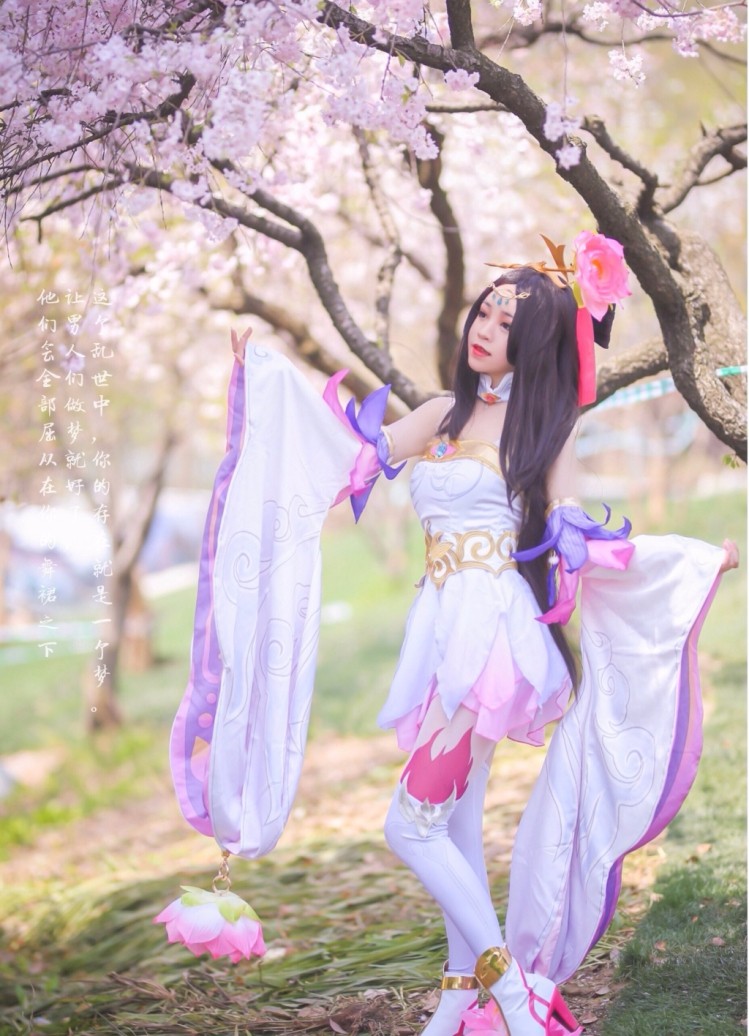 王者榮耀:春天裡的貂蟬cosplay,春色美人更美