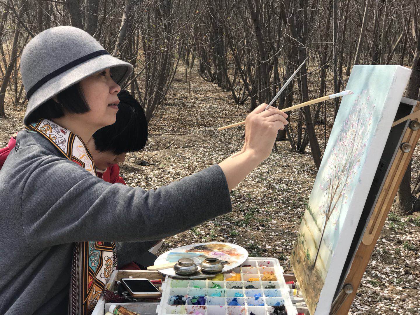 相约阳光走进春天意象中国油画风景写生活动第一期正式启动