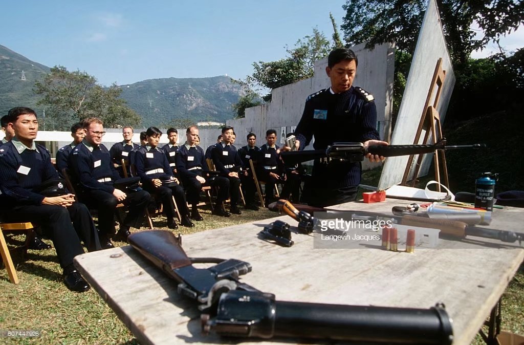九七回归之前皇家香港警察的实弹射击训练