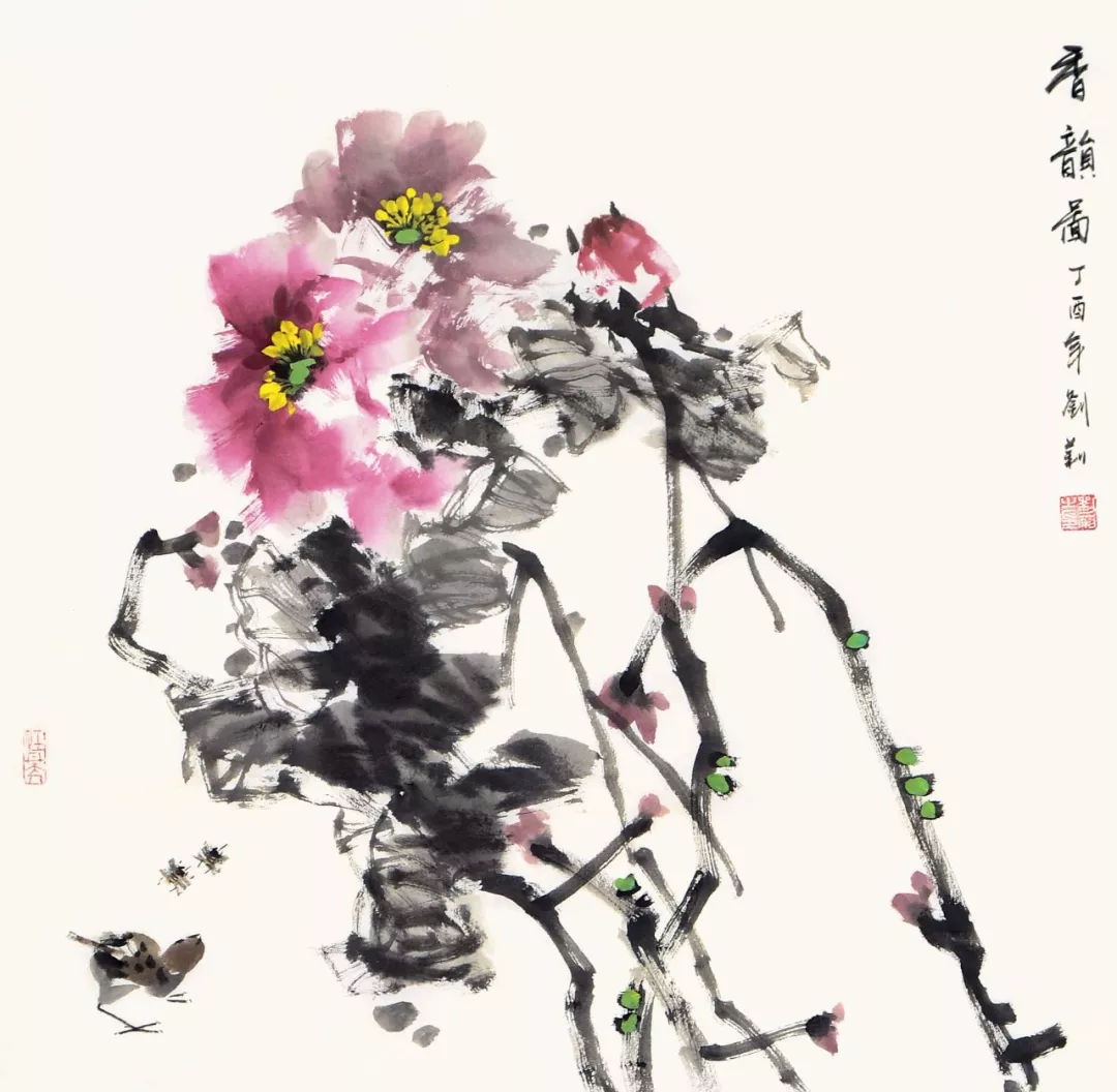 2018湖南省女畫家花鳥畫作品欣賞