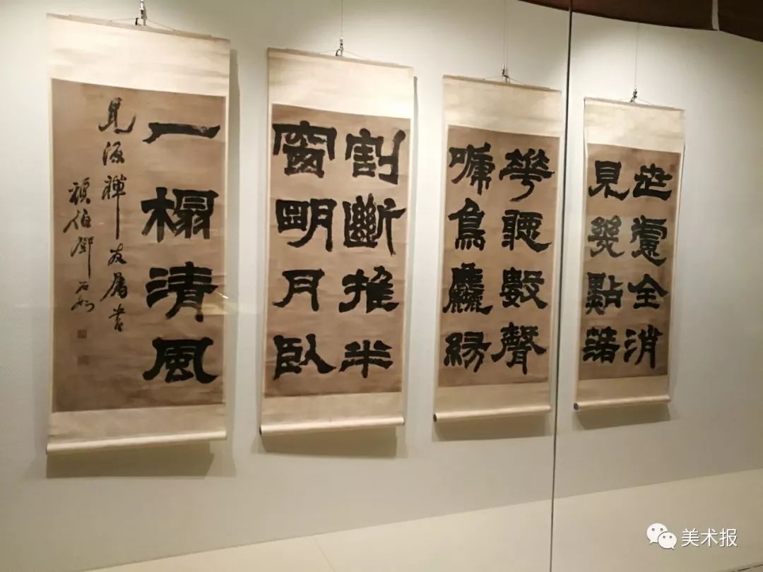 山西博物院:皖派篆刻鼻祖邓石如的书法展