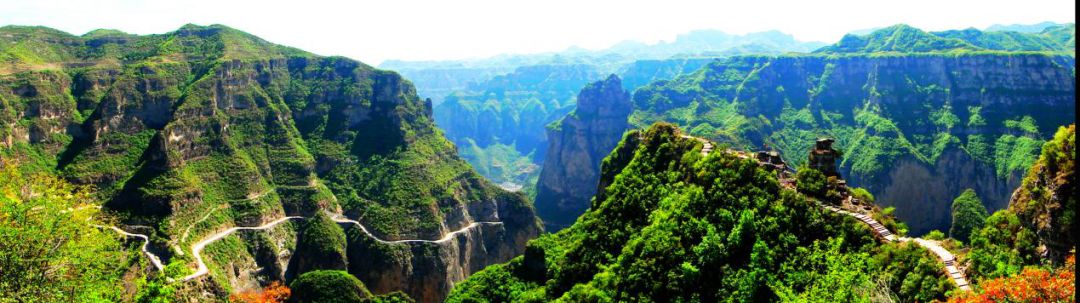 巍峨秀美太行雄渾三晉脊樑通天峽風景區