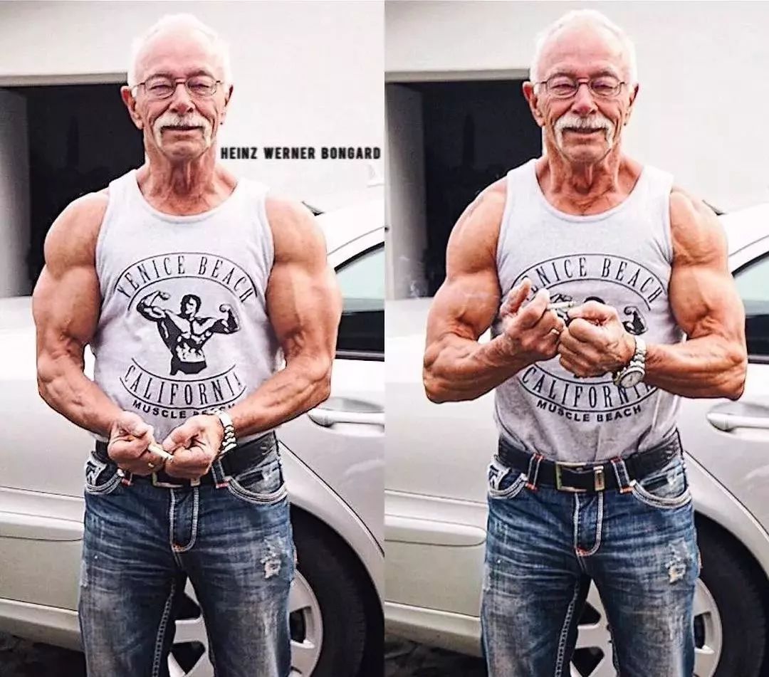 老男人照片肌肉图片