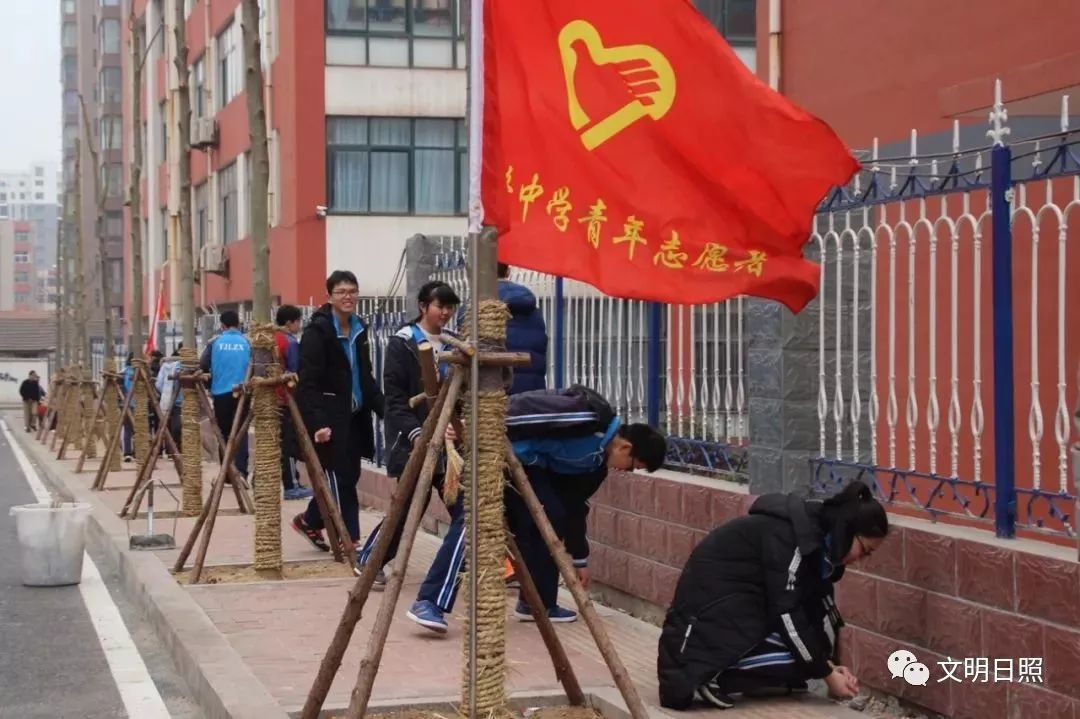 日照市天津路中学图片