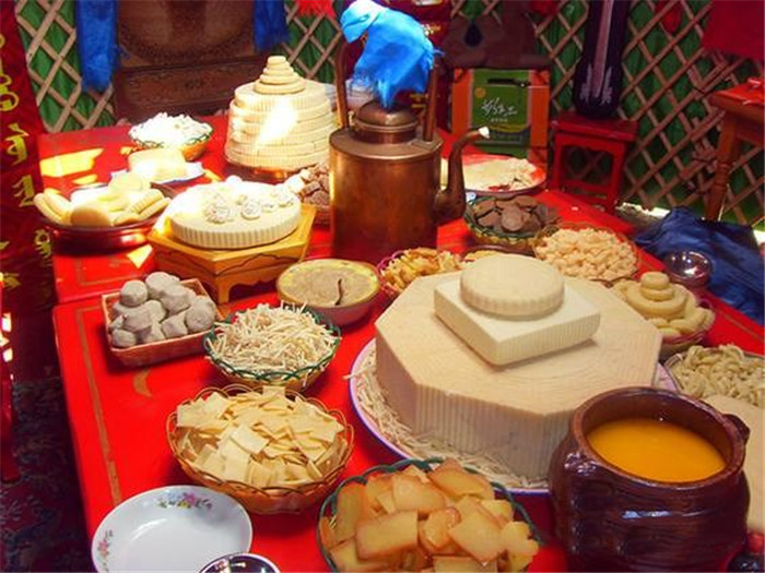 蒙古族的特色美食图片
