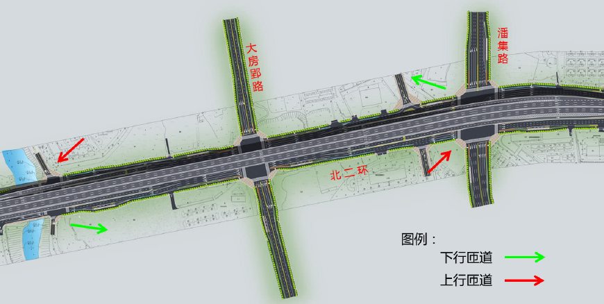 合肥北二环西段5公里高架桥方案出炉四里河区域出行更快捷