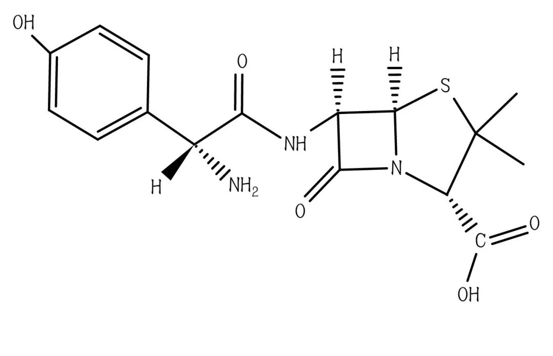 阿莫西林化学结构式图片