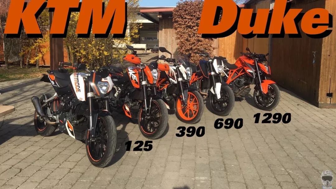 的当家冒险车系「gs」,以橘色涂装与肌肉线条为卖点的ktm「duke」等