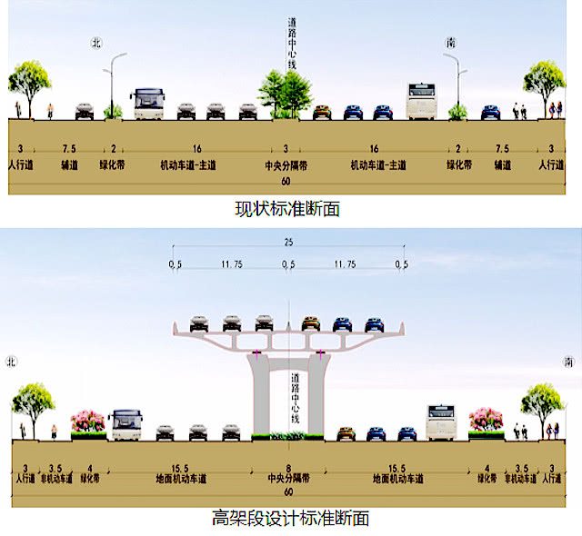 合肥高架桥路线图图片