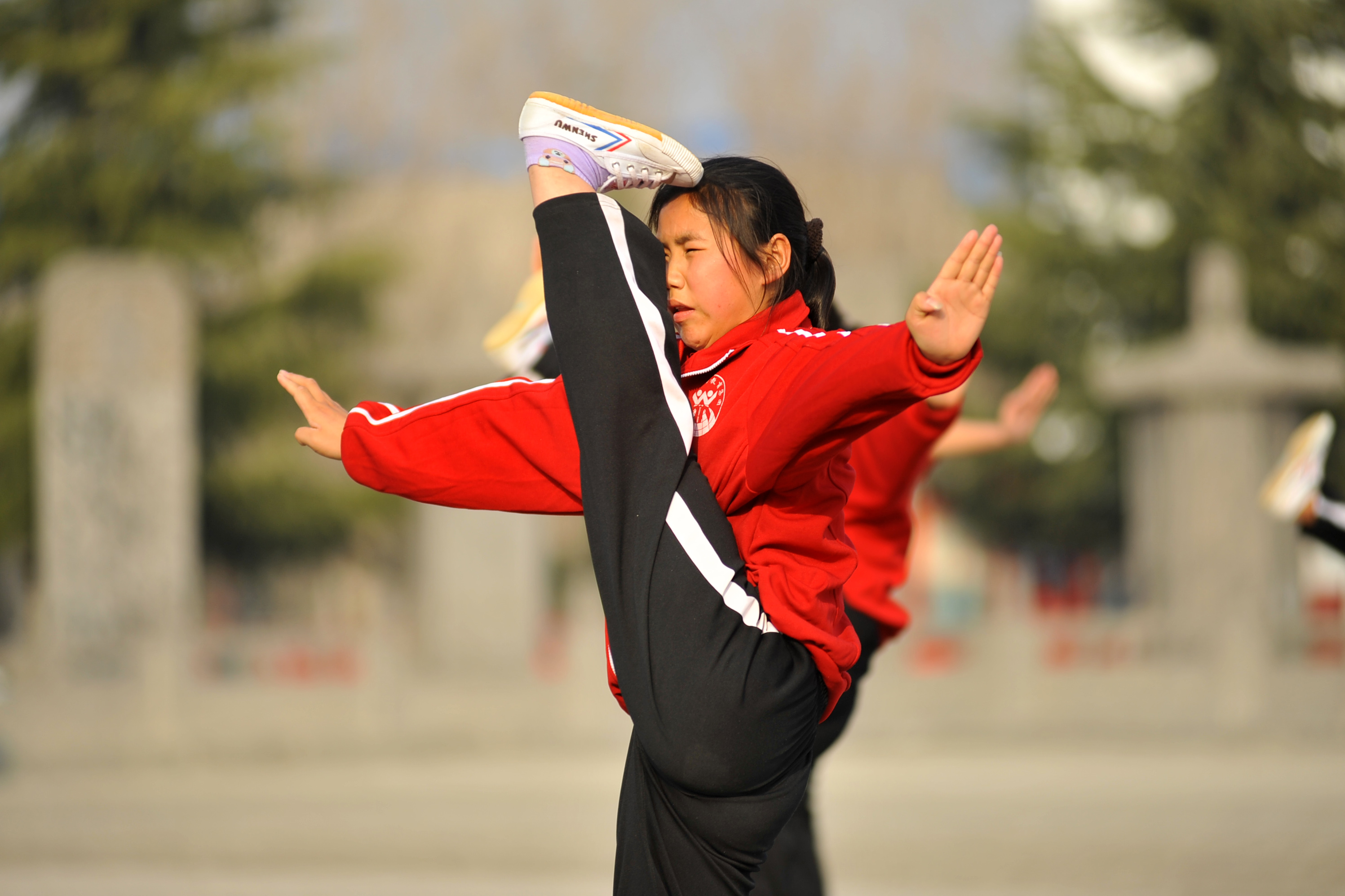 功夫梦小女孩现状图片