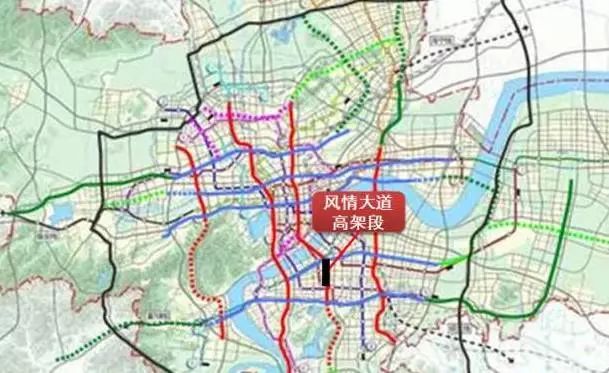 萧山南片利好!风情大道全程都将建高架,第一期2020年完工