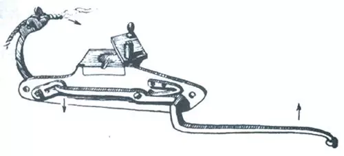 火绳枪原理图构造图图片