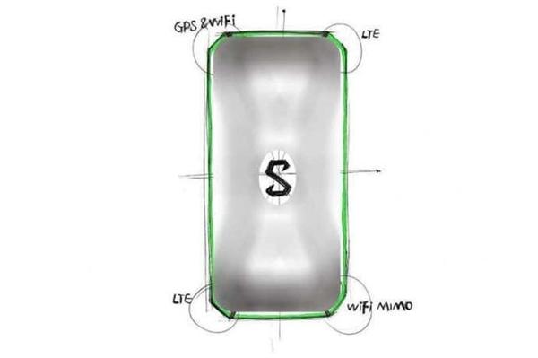 黑鲨手机官方外形曝光：四角圆润、绿色电源键