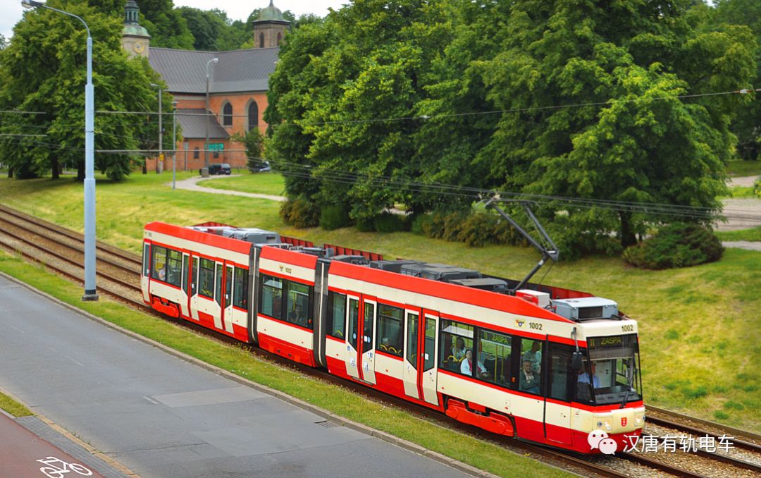 世界琥珀之都波蘭第二大城市格但斯克的有軌電車