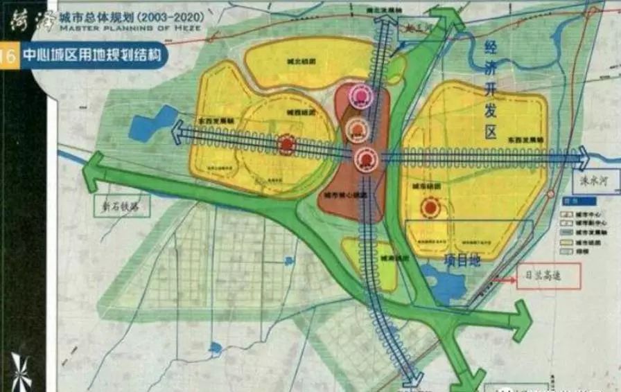 菏泽经济开发区地图图片